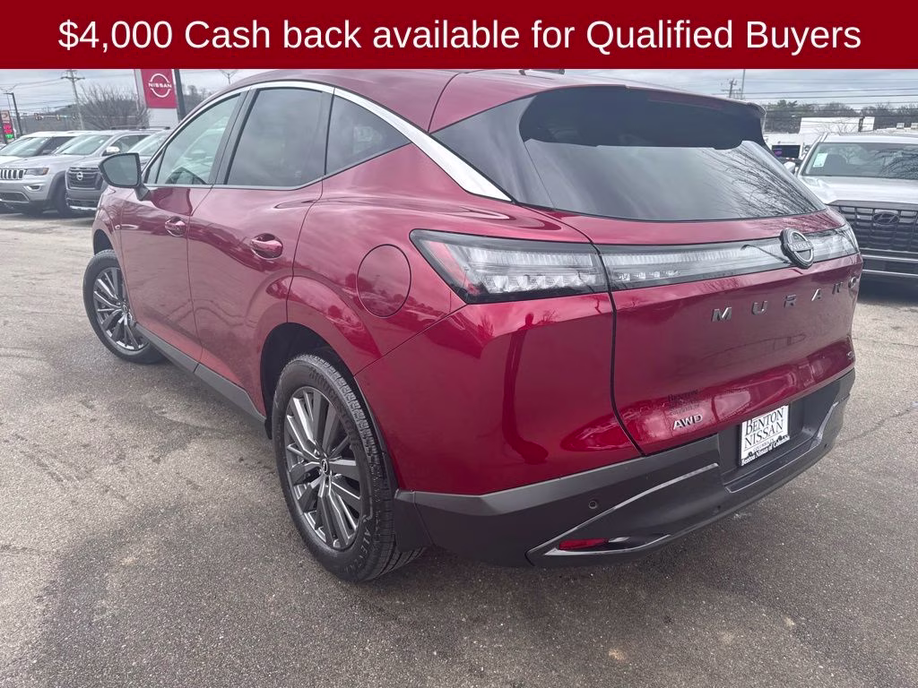2026 Scarlet Ember Tintcoat Nissan Murano SL AWD SUV