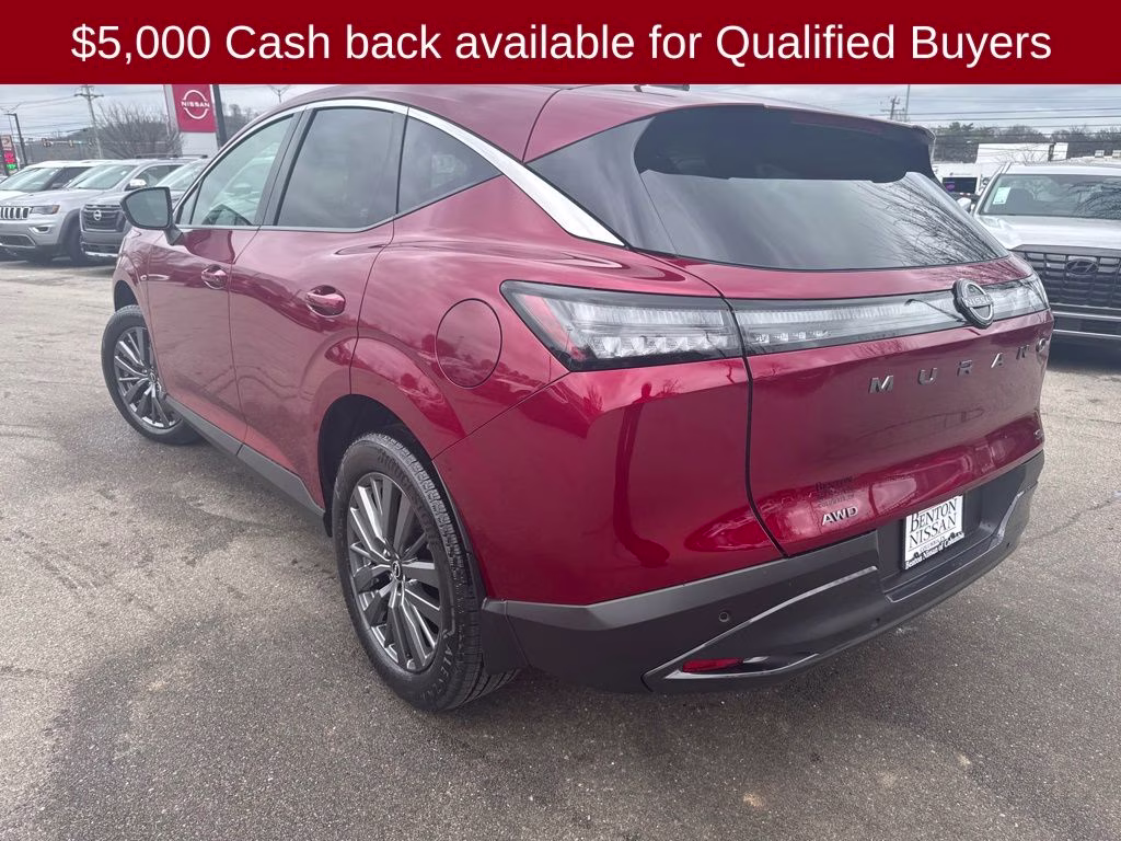 2026 Scarlet Ember Tintcoat Nissan Murano SL AWD SUV