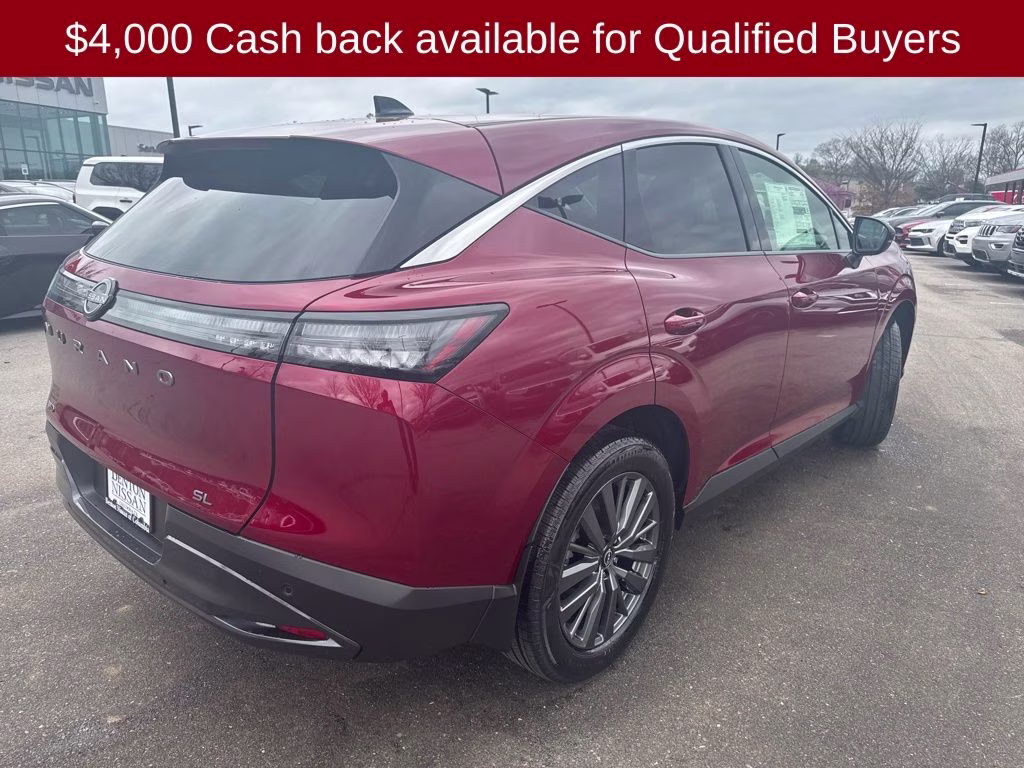 2026 Scarlet Ember Tintcoat Nissan Murano SL AWD SUV