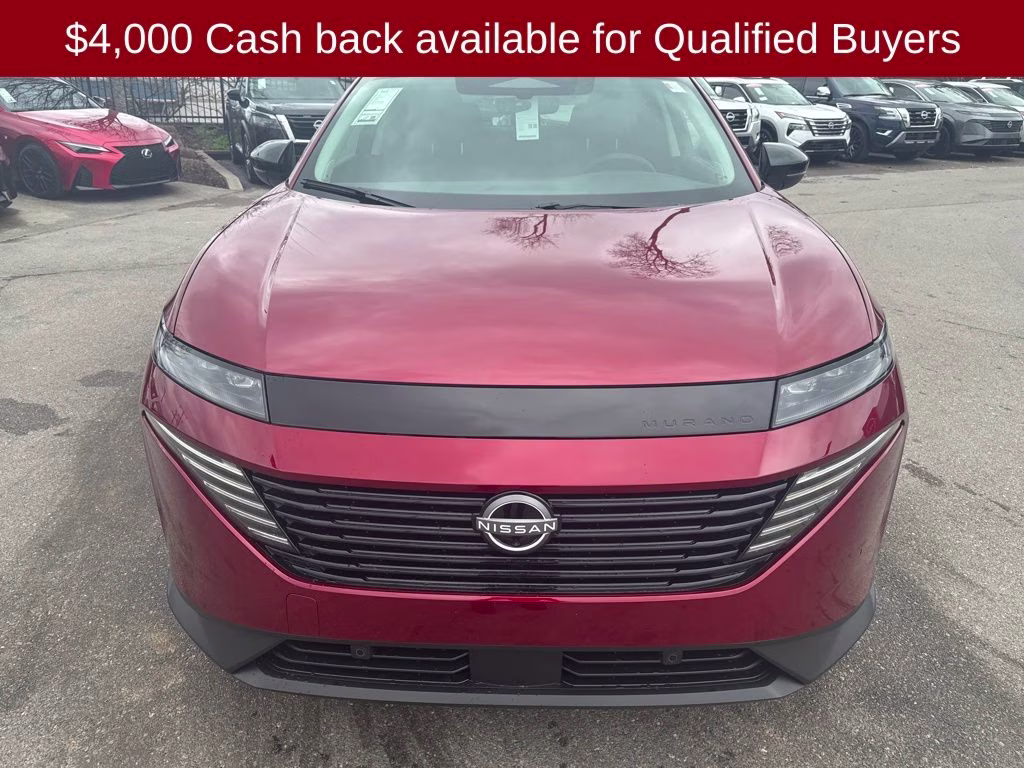 2026 Scarlet Ember Tintcoat Nissan Murano SL AWD SUV
