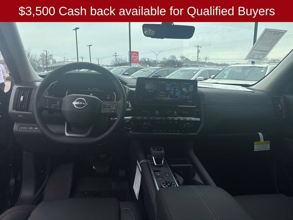 2026 Super Black Nissan Pathfinder SL 4X4 SUV