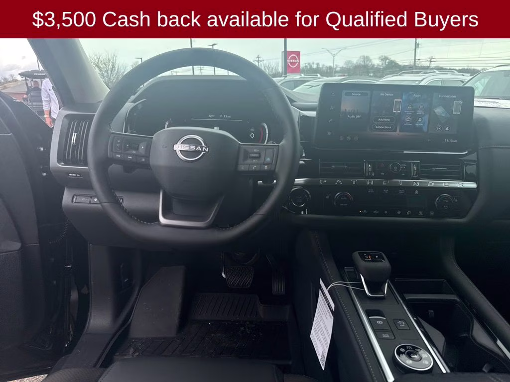 2026 Super Black Nissan Pathfinder SL 4X4 SUV