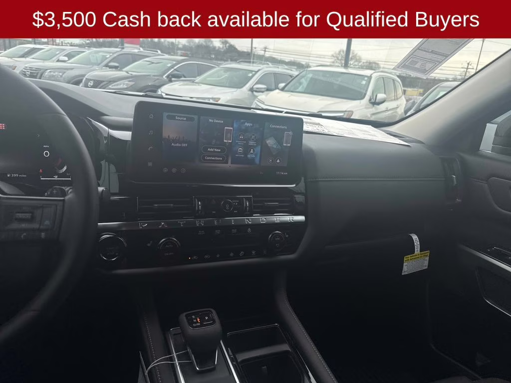 2026 Super Black Nissan Pathfinder SL 4X4 SUV