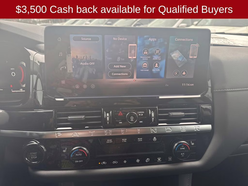 2026 Super Black Nissan Pathfinder SL 4X4 SUV