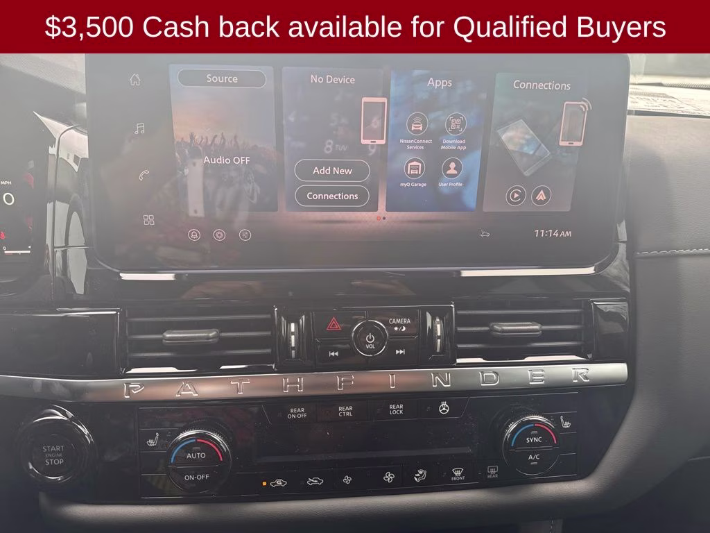 2026 Super Black Nissan Pathfinder SL 4X4 SUV