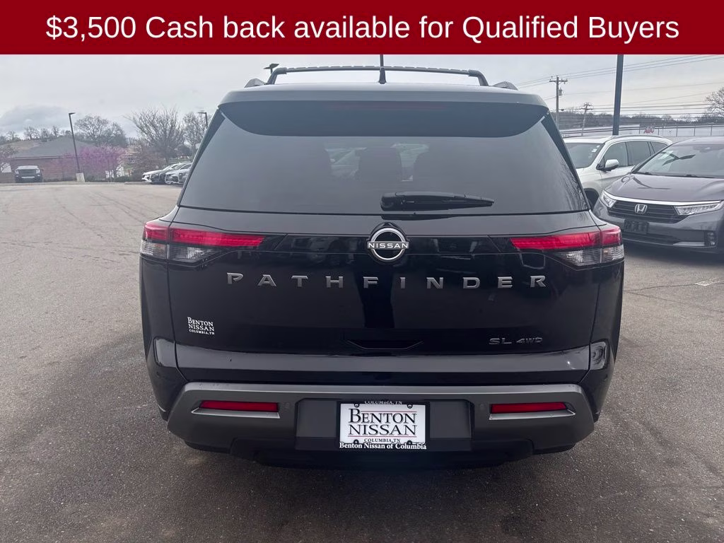 2026 Super Black Nissan Pathfinder SL 4X4 SUV