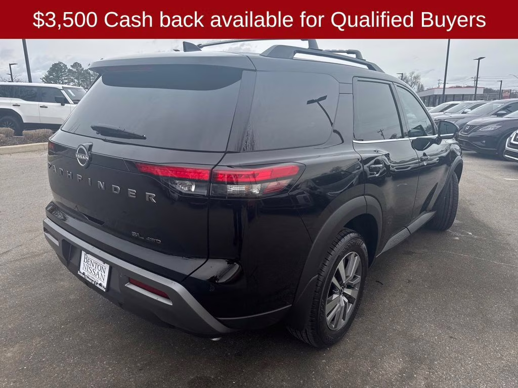 2026 Super Black Nissan Pathfinder SL 4X4 SUV