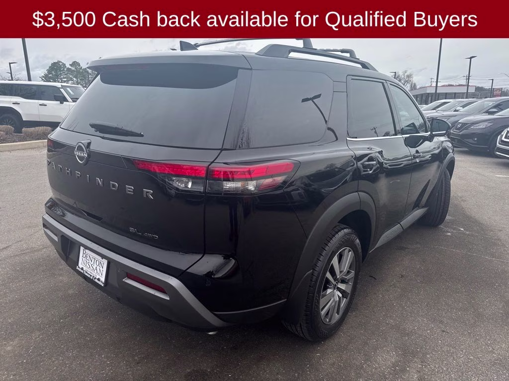 2026 Super Black Nissan Pathfinder SL 4X4 SUV