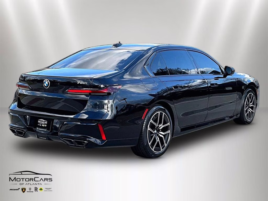 2023 Black Sapphire Metallic BMW 7 Series 760i xDrive AWD Sedan
