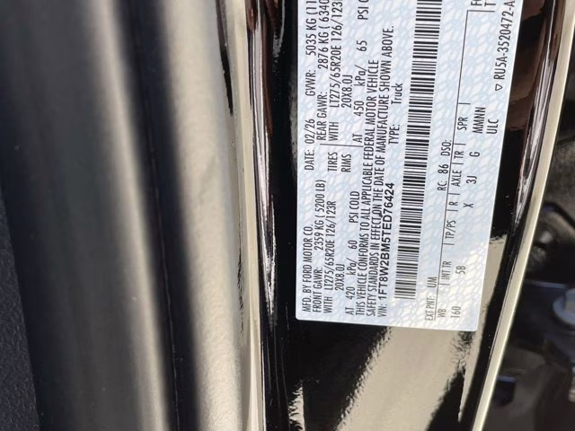 2026 Agate Black Metallic Ford Super Duty F-250 SRW Torque 1200 by Shelby 4X4 Truck