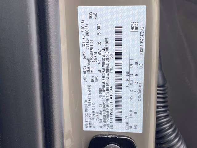 2026 Marsh Gray Ford F-150 LARIAT 4X4 Truck