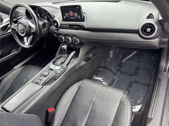 2023 Machine Gray Metallic Mazda MX-5 Miata RF Grand Touring RWD Convertible