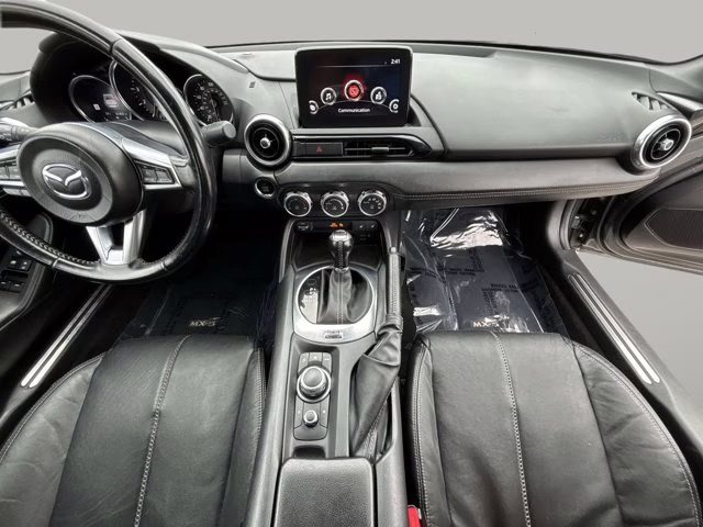 2023 Machine Gray Metallic Mazda MX-5 Miata RF Grand Touring RWD Convertible