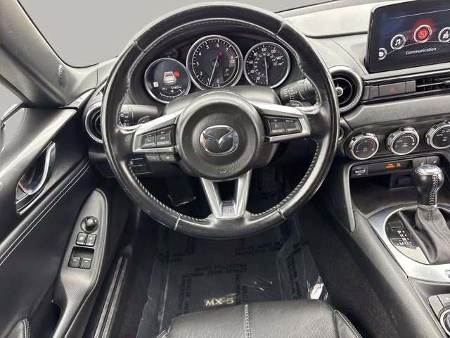 2023 Machine Gray Metallic Mazda MX-5 Miata RF Grand Touring RWD Convertible