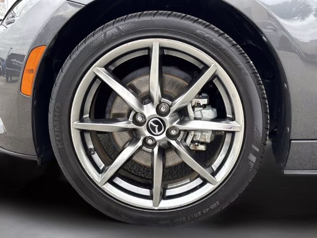 2023 Machine Gray Metallic Mazda MX-5 Miata RF Grand Touring RWD Convertible