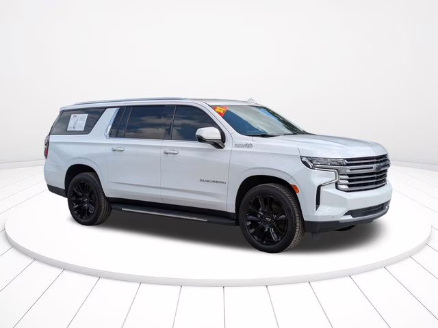 2021 Summit White Chevrolet Suburban High Country RWD SUV
