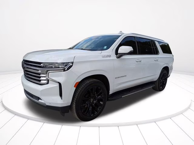 2021 Summit White Chevrolet Suburban High Country RWD SUV