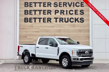2023 White Ford Super Duty F-250 SRW XLT 4X4 Truck