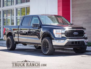 2021 Black Ford F-150 XLT 4X4 Truck