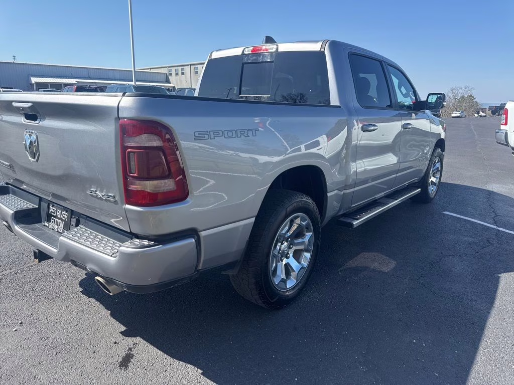 2022 Billet Silver Metallic Clearcoat Ram 1500 Big Horn 4X4 Truck