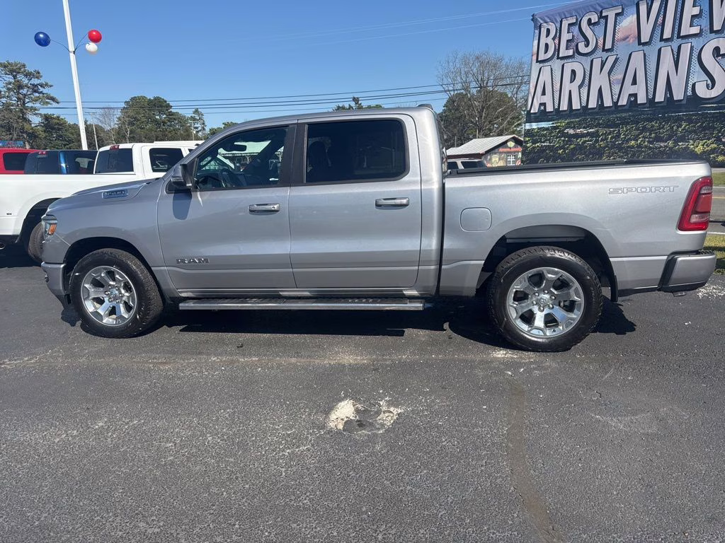 2022 Billet Silver Metallic Clearcoat Ram 1500 Big Horn 4X4 Truck