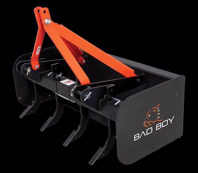 2026 Orange Bad Boy implement 5'  box blade