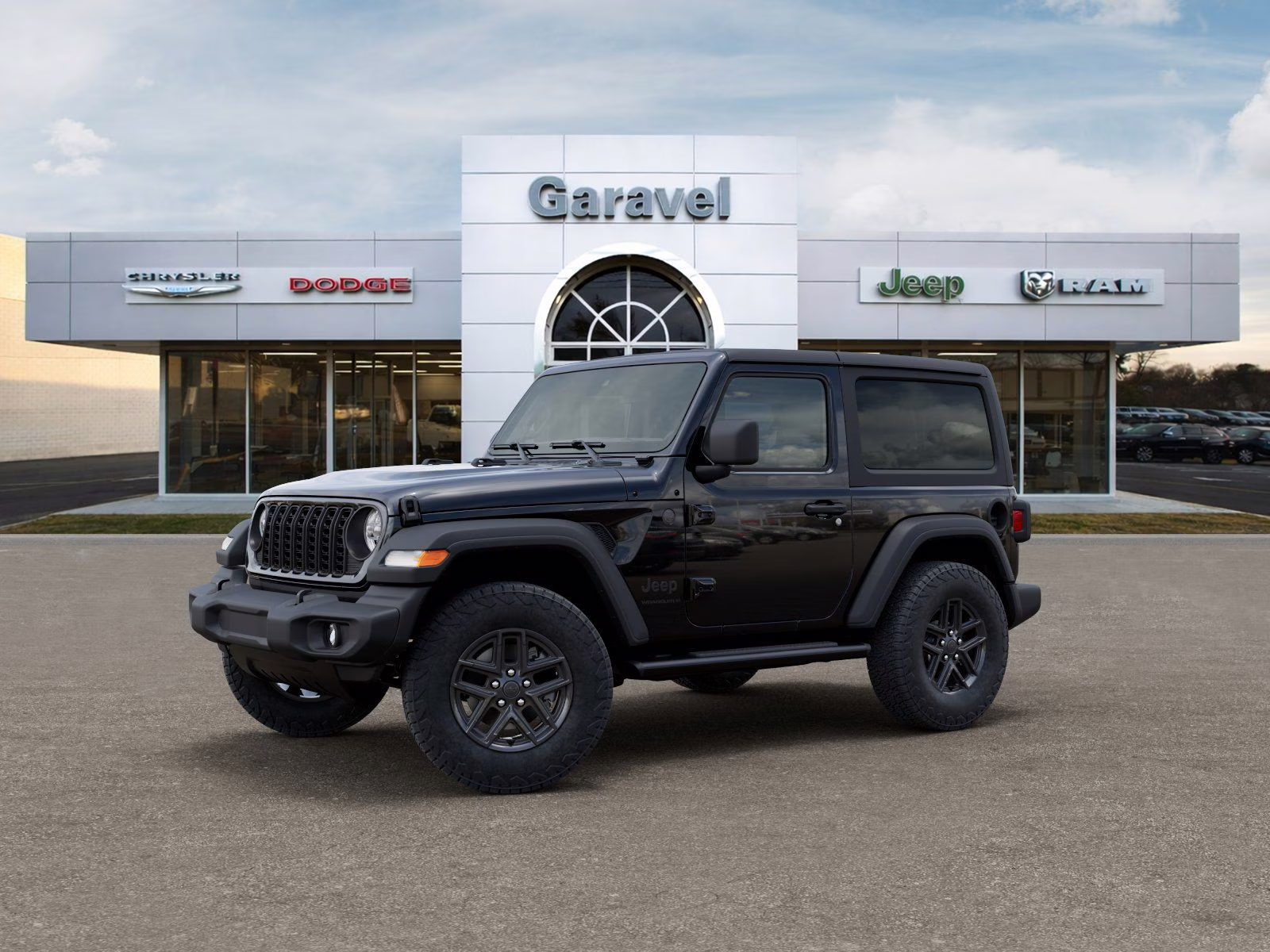2026 Black Clearcoat Jeep Wrangler Sport S 4X4 SUV