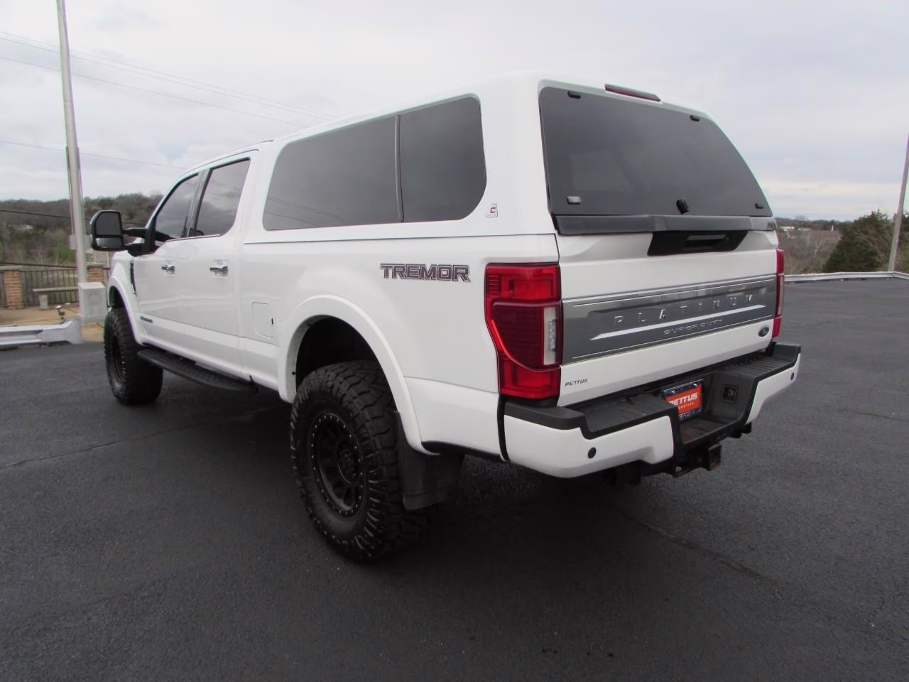 2022 Star White Metallic Tri-Coat Ford Super Duty F-250 SRW Platinum 4X4 Truck