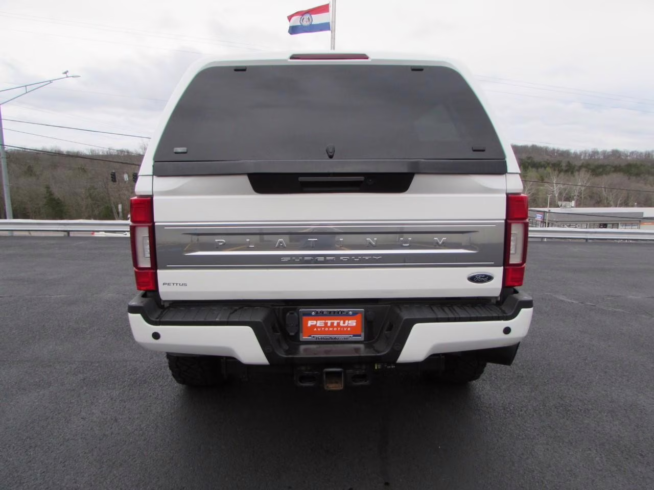 2022 Star White Metallic Tri-Coat Ford Super Duty F-250 SRW Platinum 4X4 Truck