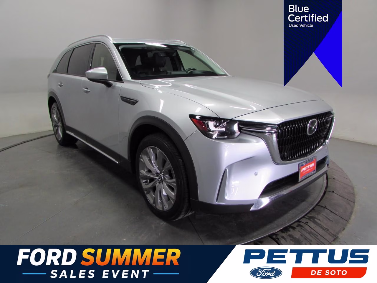 2024 Sonic Silver Mazda CX-90 3.3 Turbo Premium AWD SUV