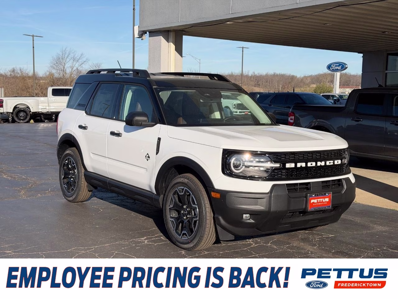 2026 Oxford White Ford Bronco Sport Outer Banks 4X4 SUV