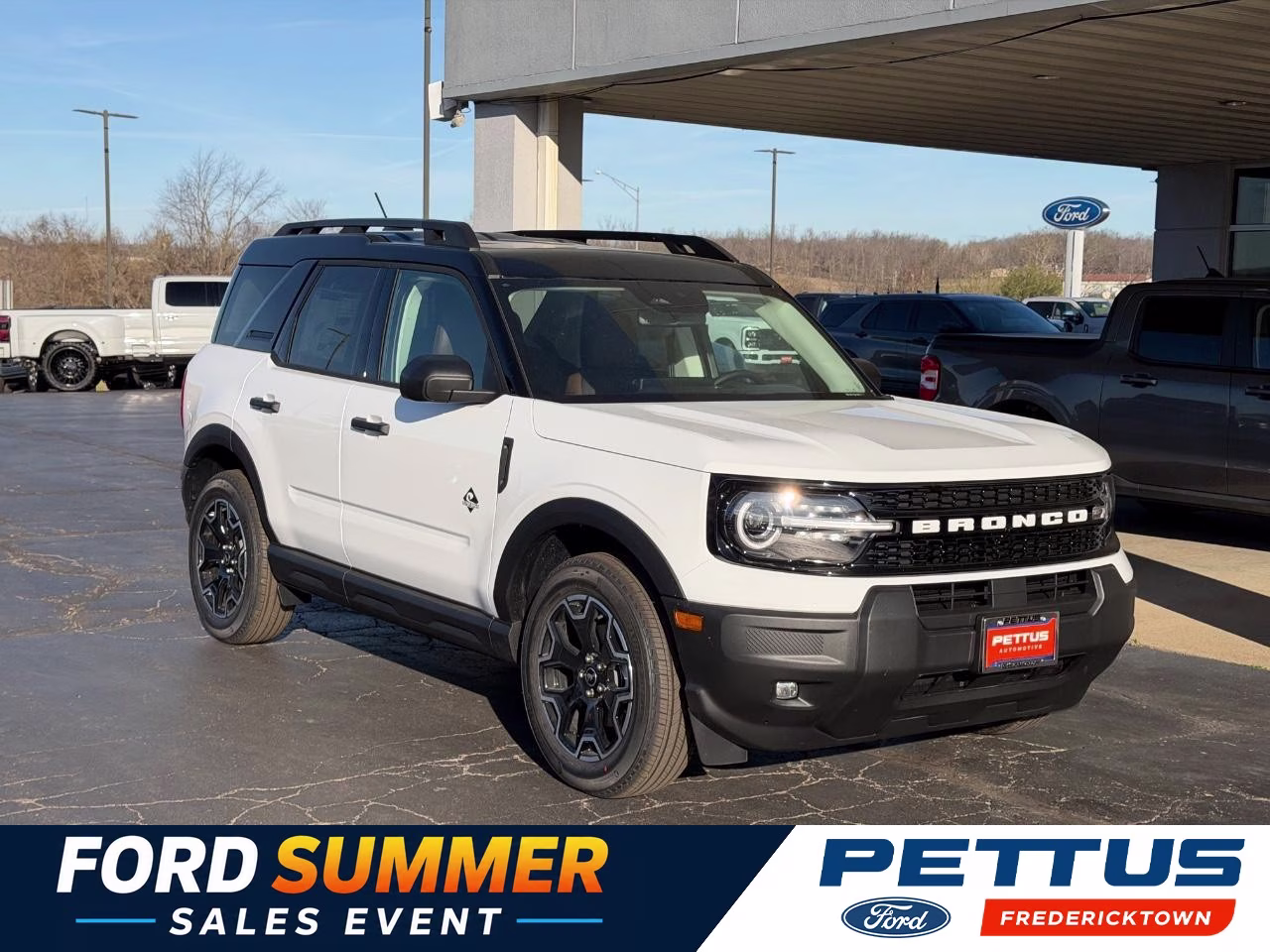 2026 Oxford White Ford Bronco Sport Outer Banks 4X4 SUV