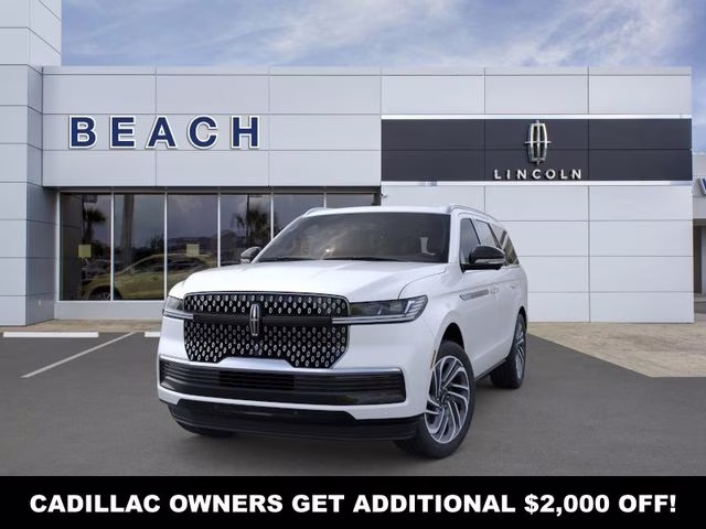 2026 Pristine White Metallic Tri-Coat Lincoln Navigator Reserve 4X4 SUV