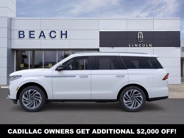 2026 Pristine White Metallic Tri-Coat Lincoln Navigator Reserve 4X4 SUV