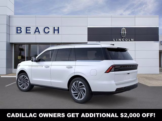 2026 Pristine White Metallic Tri-Coat Lincoln Navigator Reserve 4X4 SUV