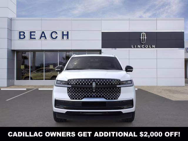 2026 Pristine White Metallic Tri-Coat Lincoln Navigator Reserve 4X4 SUV