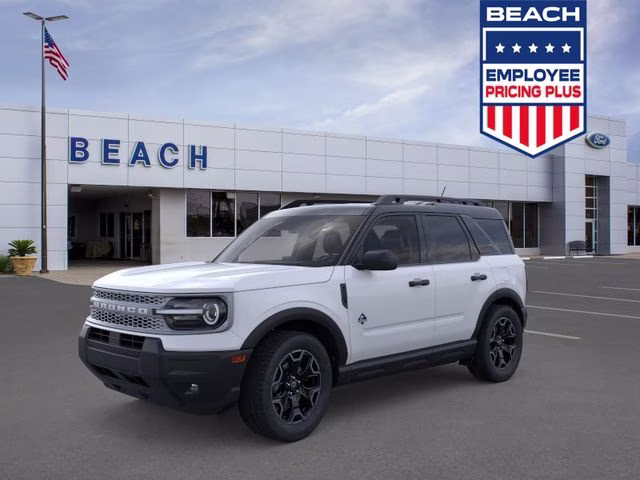 2026 Space White Metallic Ford Bronco Sport Outer Banks 4X4 SUV