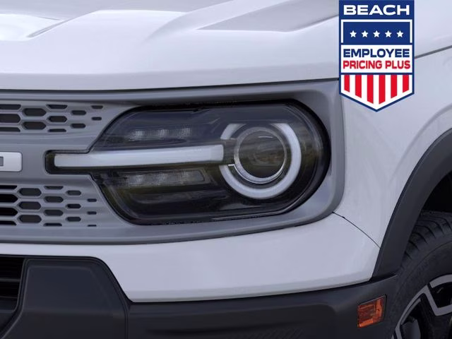 2026 Space White Metallic Ford Bronco Sport Outer Banks 4X4 SUV
