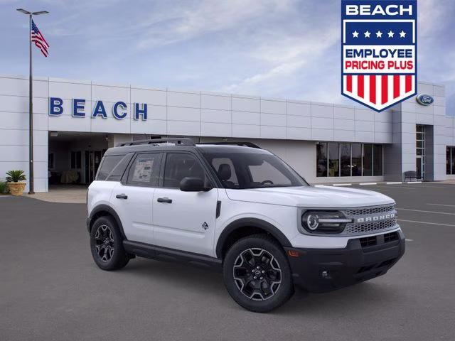 2026 Space White Metallic Ford Bronco Sport Outer Banks 4X4 SUV