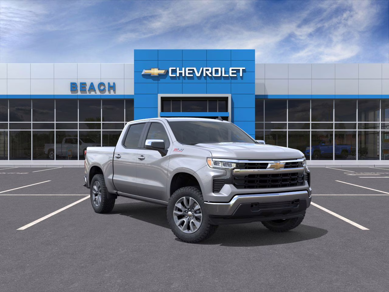 2026 Sterling Gray Metallic Chevrolet Silverado 1500 LT 4X4 Truck