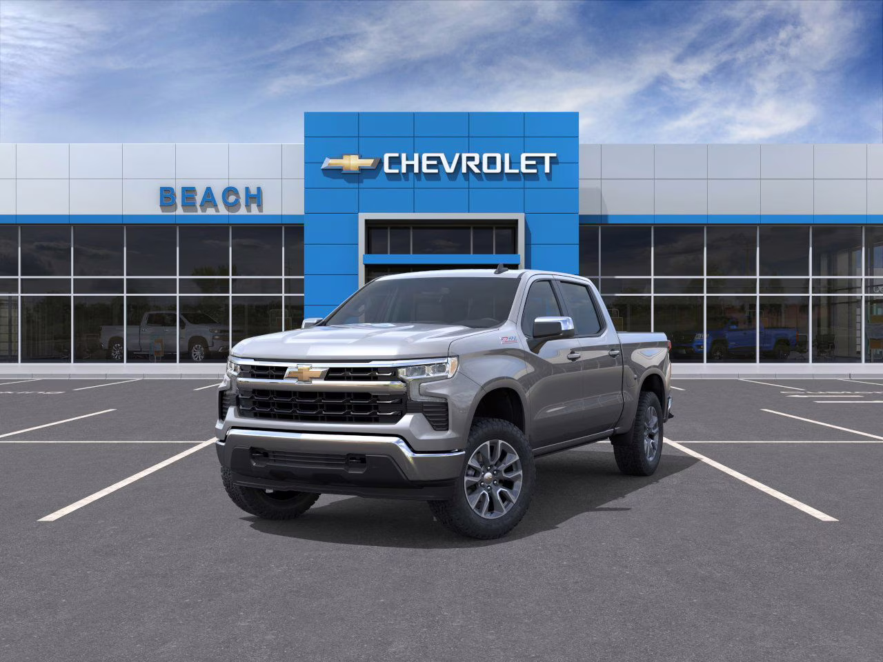 2026 Sterling Gray Metallic Chevrolet Silverado 1500 LT 4X4 Truck