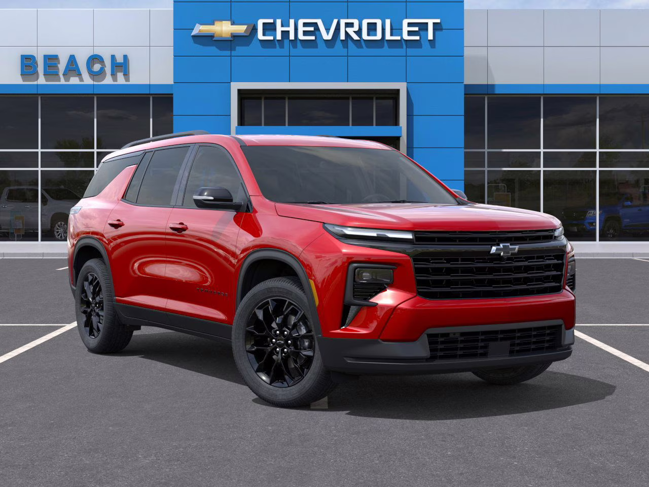 2026 Radiant Red Tintcoat Chevrolet Traverse LT FWD SUV
