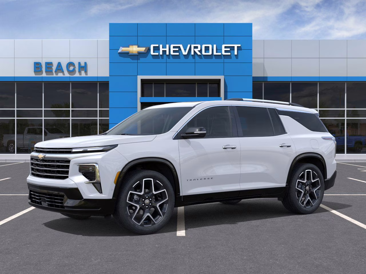 2026 Polar White Tricoat Chevrolet Traverse High Country FWD SUV