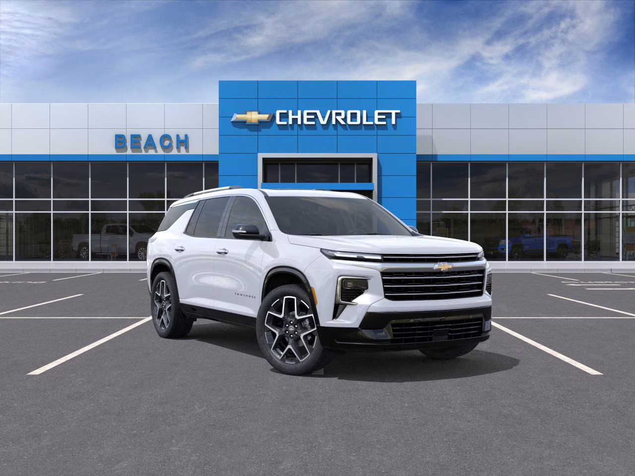 2026 Polar White Tricoat Chevrolet Traverse High Country FWD SUV