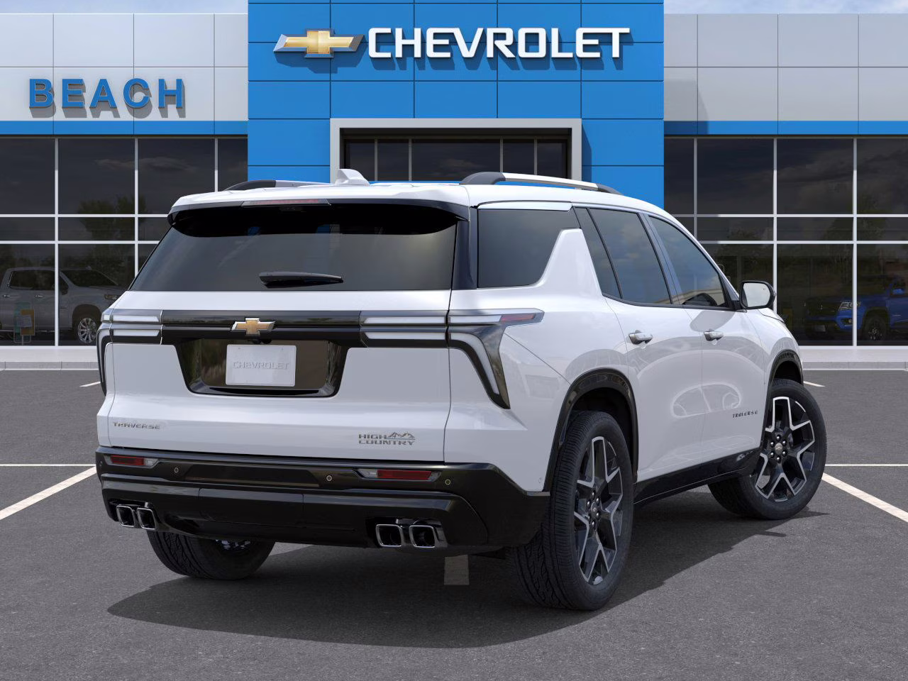 2026 Polar White Tricoat Chevrolet Traverse High Country FWD SUV