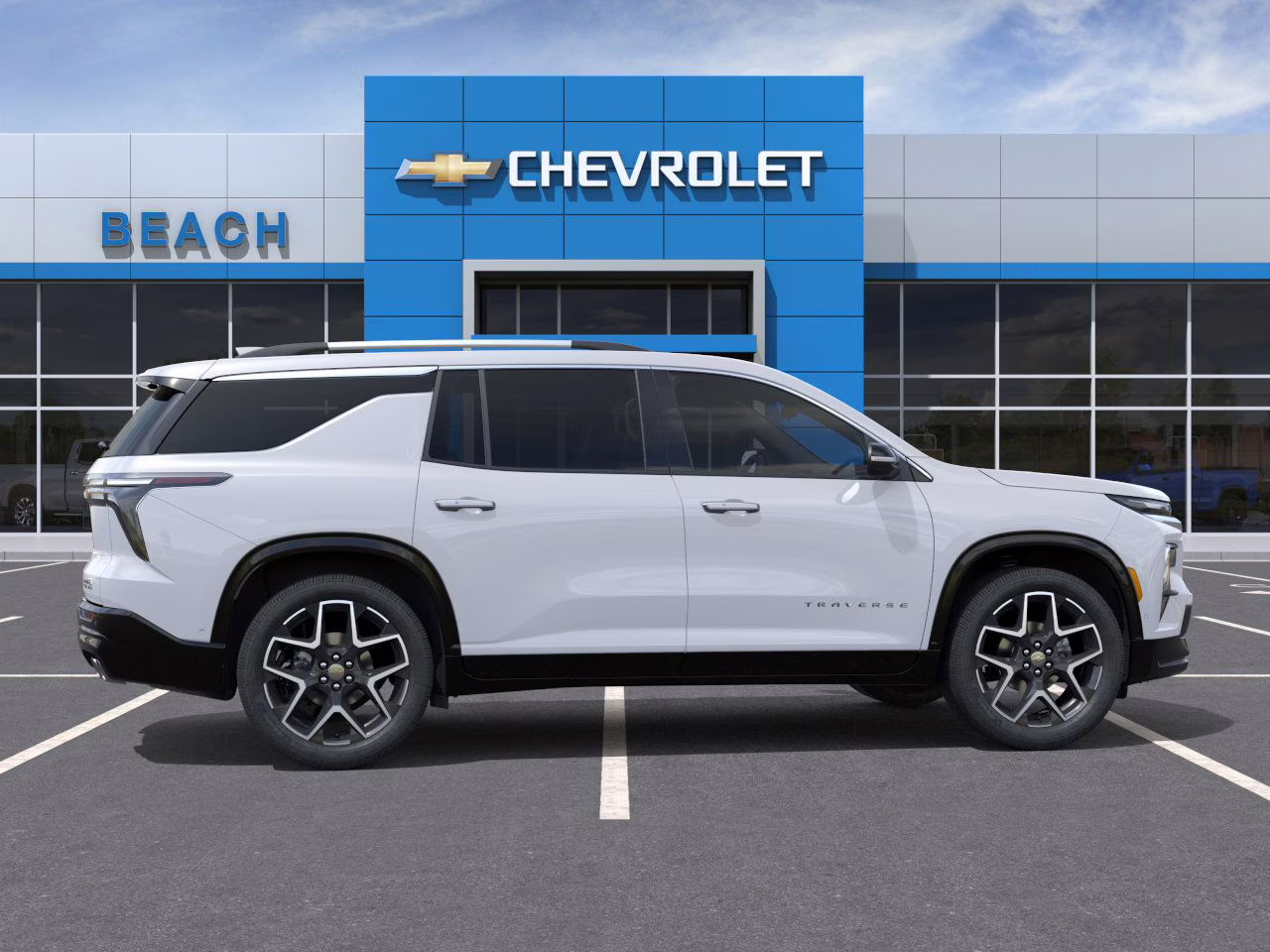 2026 Polar White Tricoat Chevrolet Traverse High Country FWD SUV