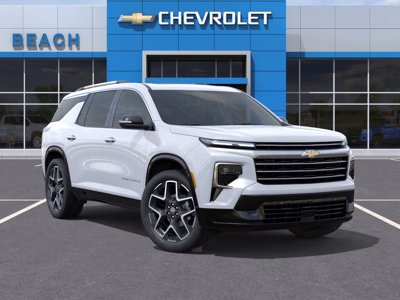 2026 Polar White Tricoat Chevrolet Traverse High Country FWD SUV