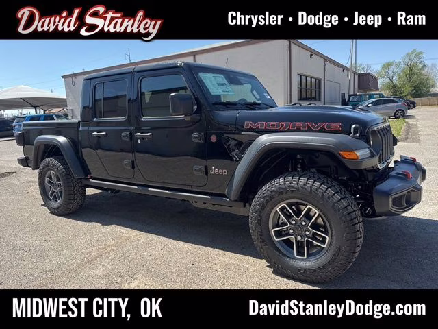 2026 Black Clearcoat Jeep Gladiator Mojave 4X4 Truck