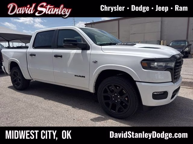 2026 Bright White Clearcoat Ram 1500 Laramie 4X4 Truck