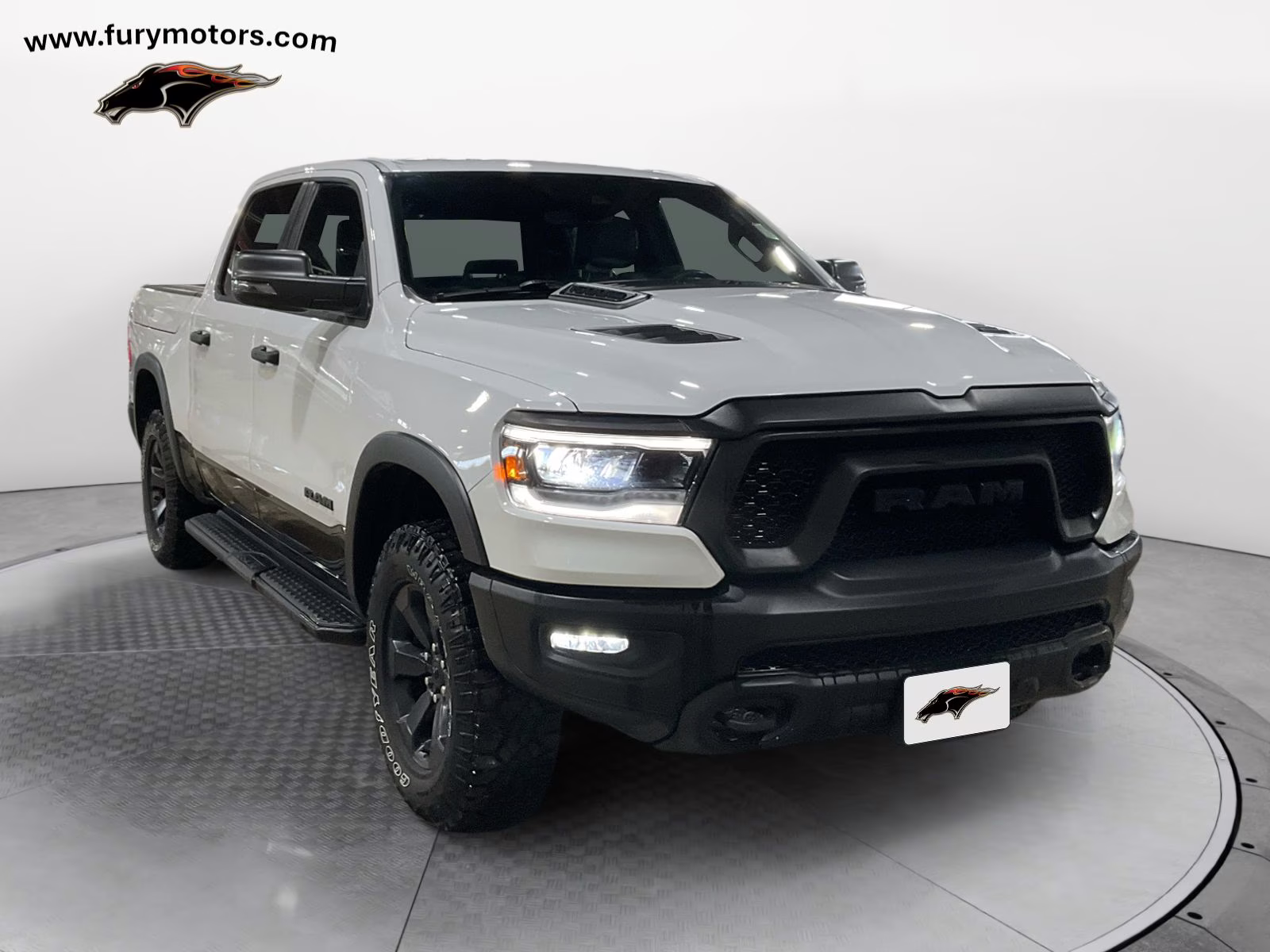 2024 Bright White Clearcoat Ram 1500 Rebel 4X4 Truck